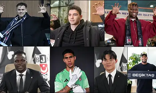Beşiktaş'ta devre arası operasyonu: Gelen çok, giden daha da fazla