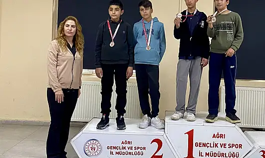 Hamur'da dart heyecanı: Dereceye giren sporcular belli oldu