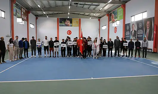Türkiye Tenis Ligi heyecanı Ağrı'da başladı