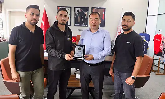 UltrAğrı'dan Ağrı Gençlik ve Spor İl Müdürlüğüne anlamlı ziyaret