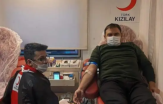Diyadin'de Kan Bağışı Kampanyası düzenlendi