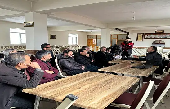 Ağrı'da üreticilere tarım ve hayvancılık eğitimi