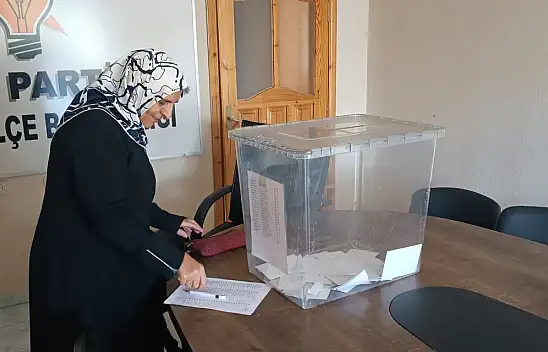 AK Parti Diyadin İlçe Başkanlığında Coşkulu Delege Seçimi