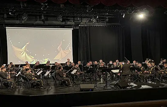 Erzurum'da TSK Armoni Mızıkası Konserine Yoğun İlgi