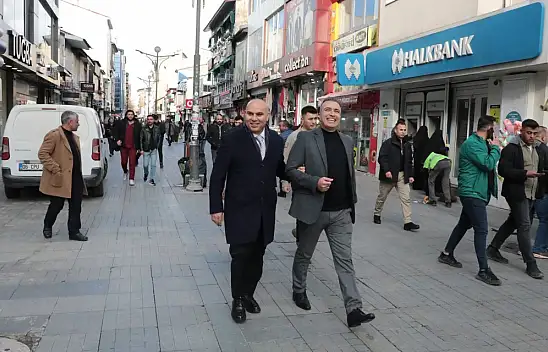 Valilerden Ağrı'da Esnaf Ziyareti