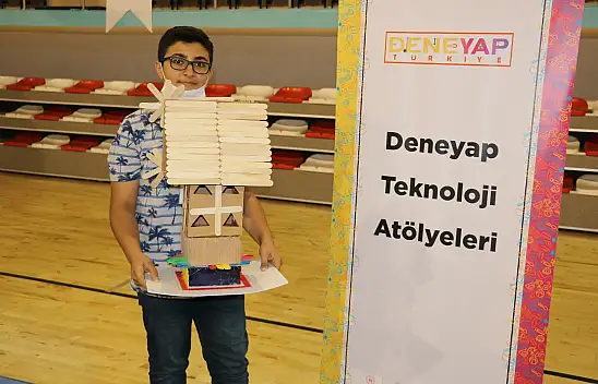 Ağrı'da Deneyap Uygulama Sınavı Yapıldı