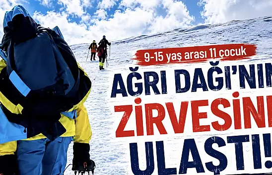 9 yaşındaki Ermeni çocuk dağcı zirveye böyle çıktı! Zirveye ramak kala yere yığıldı