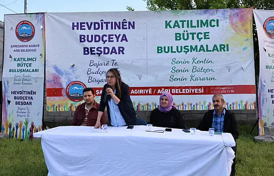 Ağrı Belediyesi Halk Toplantılarını 100. Yıl Mahallesi'nde Sürdürdü