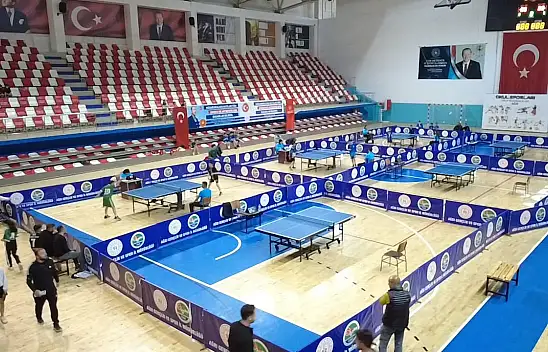Ağrı bölgesel masa tenisi müsabakalarına ev sahipliği yapıyor