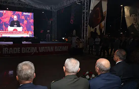 Ağrı'da 15 Temmuz'un 10. yılında demokrasi ve millî birlik ruhu yaşatıldı