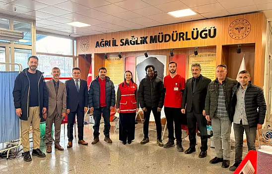 Ağrı'da kan bağışı seferberliği