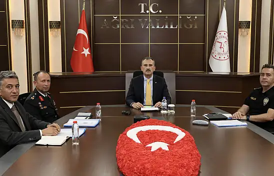 Ağrı'da okul güvenliği için yeni dönem tedbirleri masaya yatırıldı