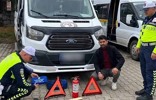 Ağrı'da okul servisleri mercek altında: 552 araç denetlendi
