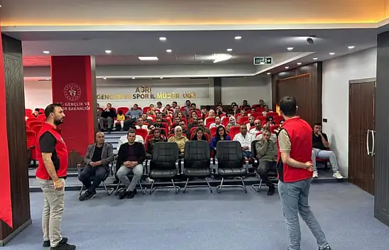 Ağrı'da okul ve yurt güvenliği için kapsamlı eğitim verildi