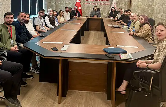Ağrı'da sağlık hizmetlerinde kurumsal iletişim çalışmaları değerlendirildi