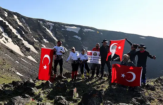 Ağrı Dağı'nın keşfedilmeyi bekleyen rotası doğaseverlerin gözdesi oldu