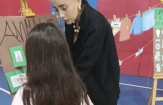 Ağrı Doğa Koleji'nde minik öğrencilerin yıl sonu heyecanı