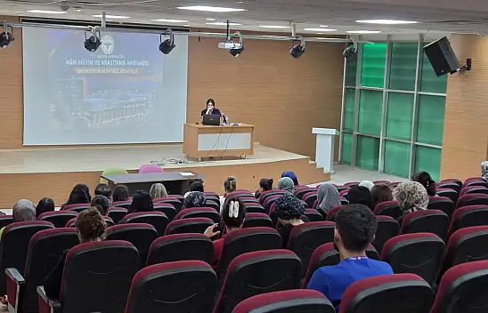 Ağrı Eğitim ve Araştırma Hastanesi'nde enfeksiyona karşı eğitim verildi