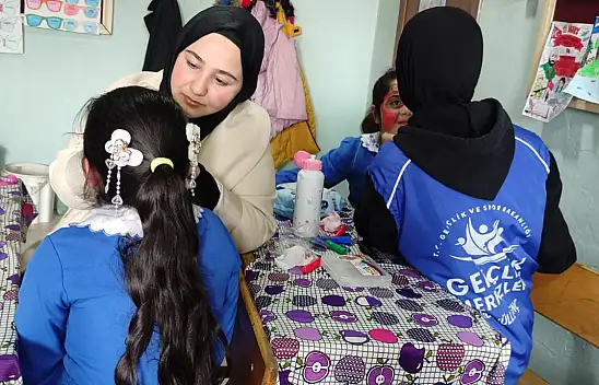 Ağrı Gençlik Merkezi'nden köy çocuklarıyla sıcacık buluşma