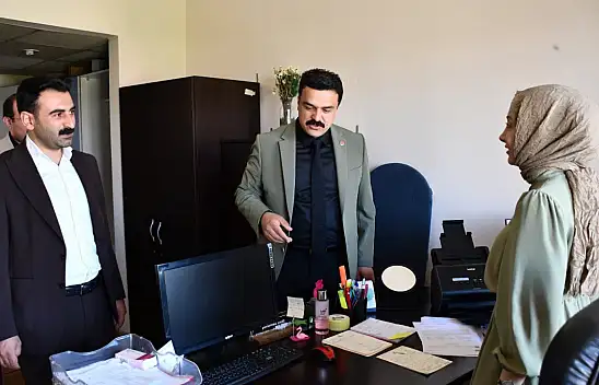 Ağrı İl Sağlık Müdürü Acu'dan 112 başhekimliği'ne ziyaret