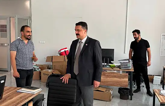 Ağrı İl Sağlık Müdürü Acu'dan personele Mevlid Kandili ziyareti