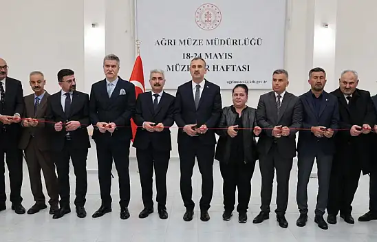 Ağrı Müze Müdürlüğü hizmet binası törenle açıldı