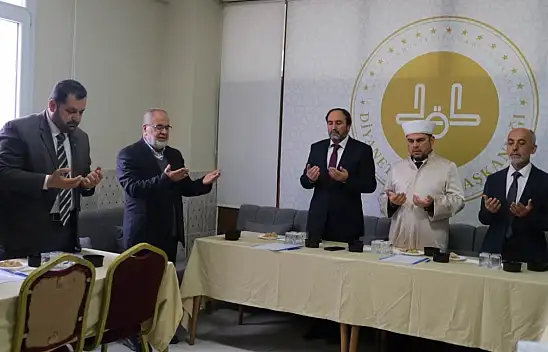 Ağrı'nın eski ve yeni müftüsü Hatay'da buluştu