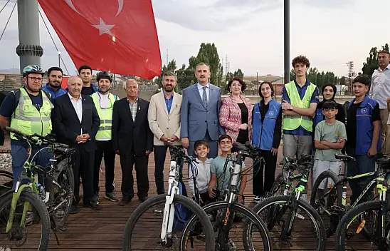 Ağrı'nın yeni yaşam alanında ilk pedallar Yeşilay'dan