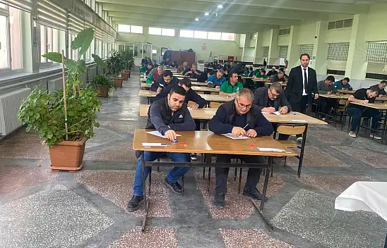 Ağrı Şeker Fabrikası'nda görevde yükselme sınavı gerçekleştirildi