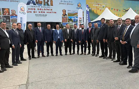 Ağrı Tanıtım Günleri'nde Taşlıçay'a yoğun ilgi