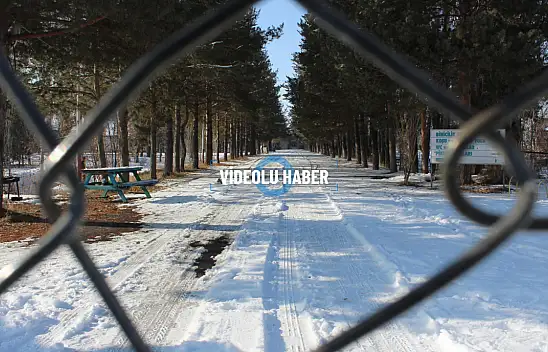 Ağrı TRT park kış aylarında bir başka güzel