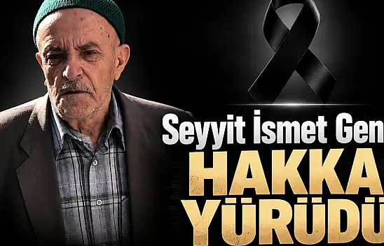 Ahmet Genç'in baba acısı! Seyyit İsmet Genç Hakk'a yürüdü