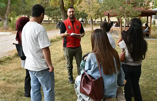 AİÇÜ'de 5 bin 750 öğrenci güvenlik konusunda bilgilendirildi