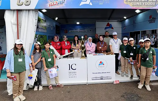AİÇÜ, TEKNOFEST'te bilim ve teknoloji projelerini tanıtıyor
