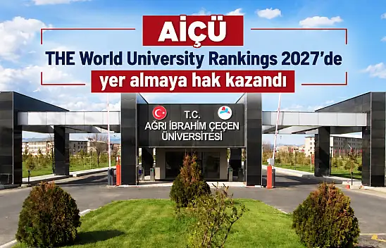 AİÇÜ THE World University Rankings 2027'de yer almaya hak kazandı