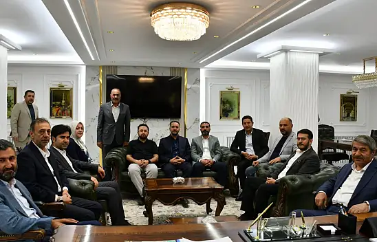 AK Parti Ağrı İl Başkanı İlhami Yıldız'dan Patnos Belediyesi'ne ziyaret