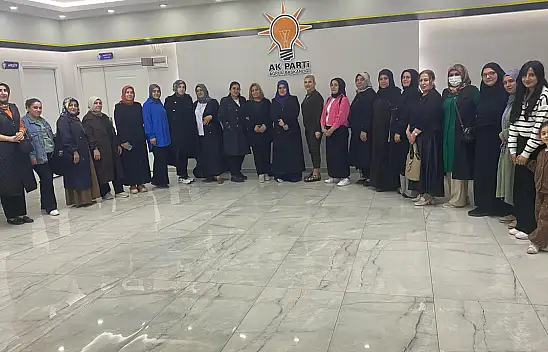 AK Parti Ağrı Kadın Kolları bayram sonrası ilk toplantısını yaptı