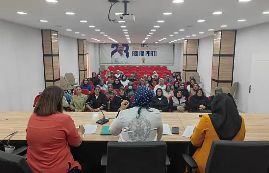 AK Parti Ağrı Kadın Kolları Teşkilatı İstişare Toplantısında bir araya geldi