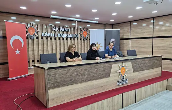 AK Parti Ağrı Kadın Kolları yeni dönem çalışmalarını değerlendirdi