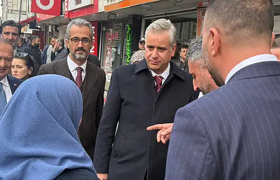 AK Parti Genel Başkan Yardımcısı Yalçın, Ağrı'da esnafın nabzını tuttu