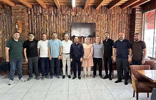 AK Parti Patnos İlçe Teşkilatı basın mensuplarıyla buluştu