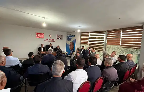 AK Parti Patnos'ta haftalık toplantı yapıldı