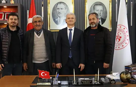 ASKF Başkanı Kemal Türkan'dan İl Müdürü Yusuf Kılıç'a Ziyaret