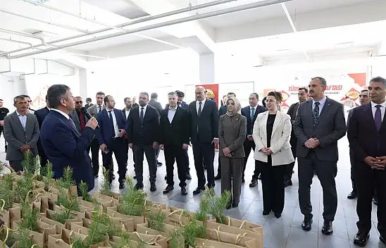 Baharla gelen bereket AİÇÜ'ye taşındı