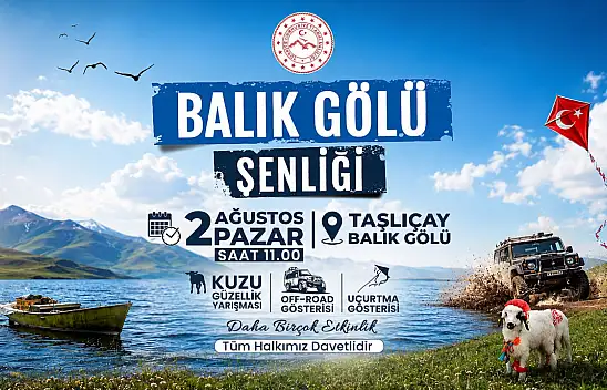 Balık Gölü Şenliği için geri sayım başladı