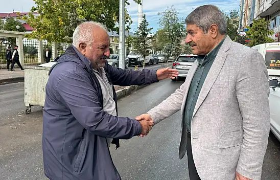 Başkan Taşkın güne sahada başladı