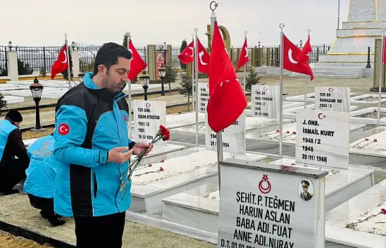 Beşir Derneği'nden şehitlere vefa ziyareti