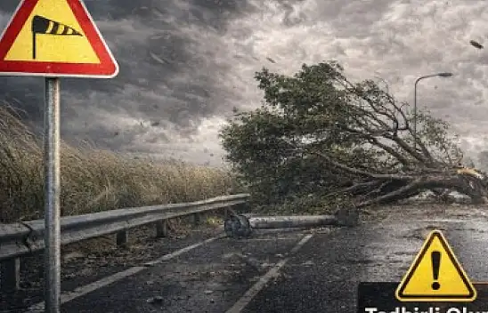 Bitlis'te Kuvvetli Rüzgar ve Fırtına Uyarısı