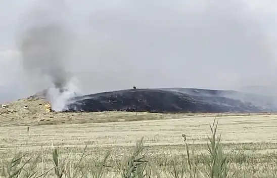 Bitlis'te otluk alanda yangın: Yaklaşık 300 dönüm zarar gördü