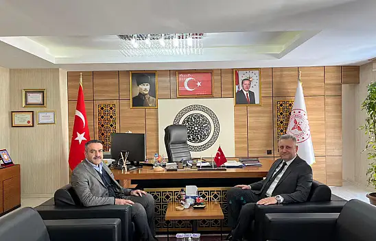 Bitlis Türk Telekom Müdürü Ümit Orak'tan İl Sağlık Müdürü Şaban Ergene'ye Ziyaret